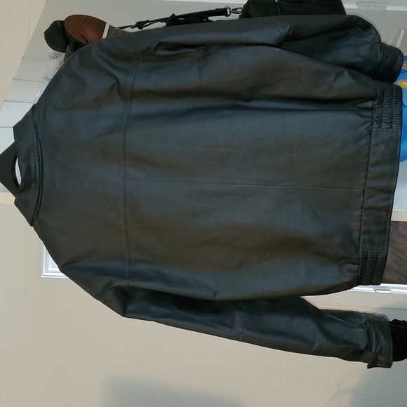 Men's 2X Oscar Piel Genuine Leather Jacket - Picture 4 of 4